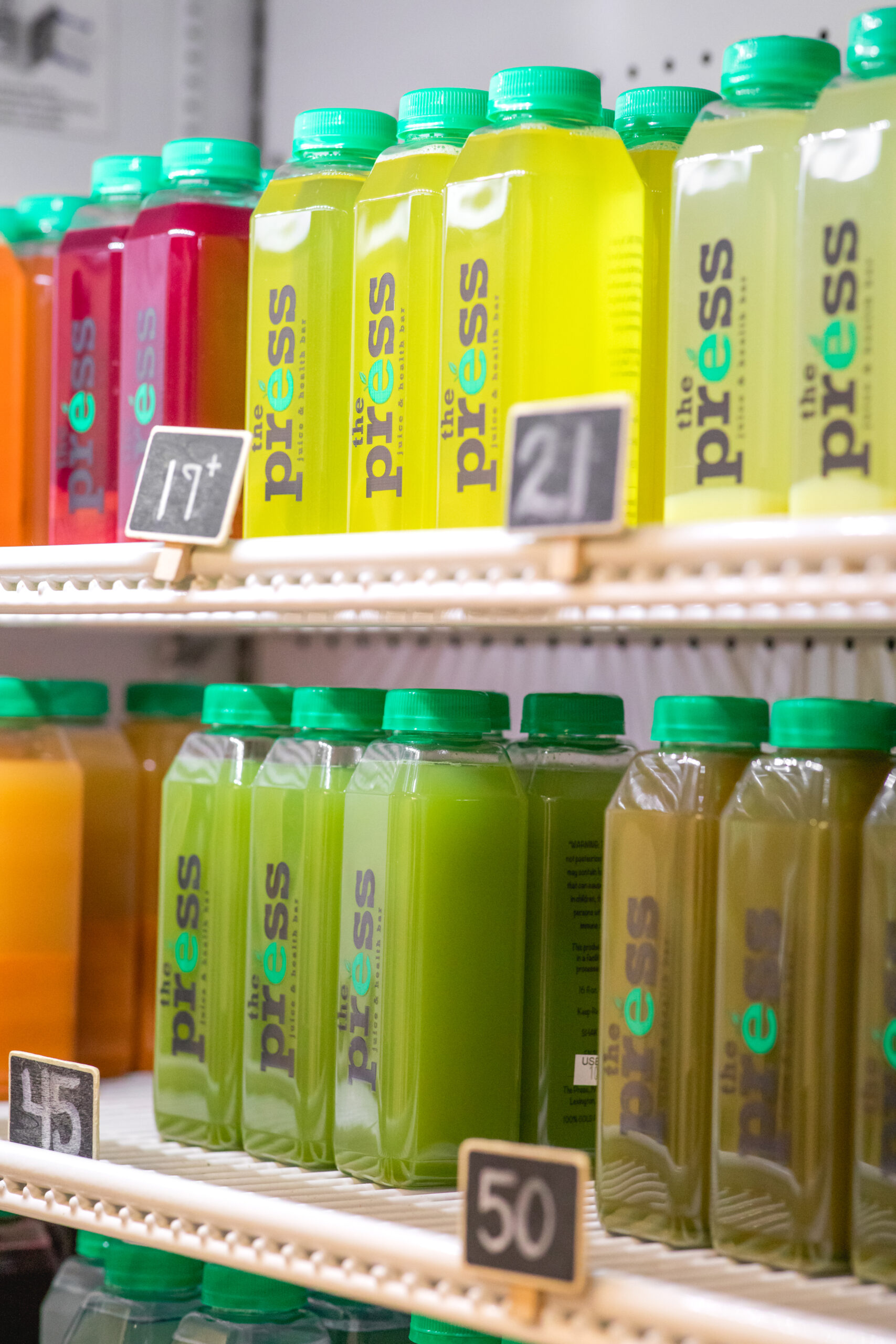 Press Juice Bar Cold Pressed Juices and Smoothies